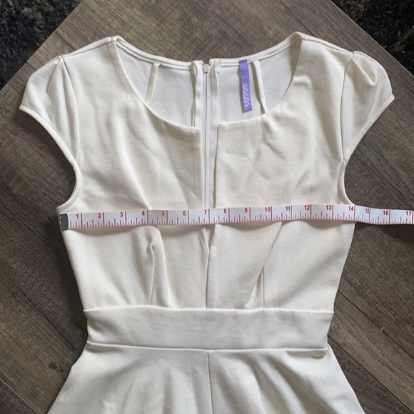 LULUS Exclusive Ivory Tulip Mini Dress Size XS - Picture 8 of 10